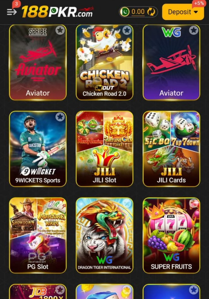 188PKR Game